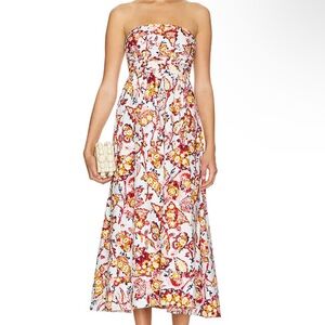 A.L.C Tate Dress in Acqua Multi